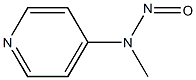 PYRIDINE,4-NITROSOMETHYLAMINO- Struktur