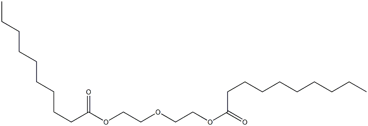 DIETHYLENEGLYCOLDICAPRATE Struktur