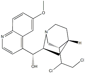 QUINIDINECHLORIDE Struktur