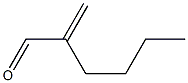 2-BUTYL-2-PROPENAL Struktur