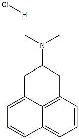 2,3-DIHYDRO-N,N-DIMETHYLPHENALEN-2-AMINEHYDROCHLORIDE Struktur