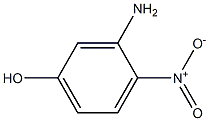 4-NITRO-3-AMINOPHENOL Struktur