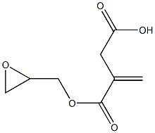 ITACONICACID,2,3-EPOXYPROPYLDIESTER Struktur