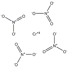 CHROMIUM(IV)NITRATE Struktur