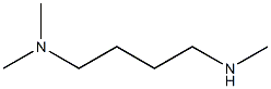 1,4-BUTANEDIAMINE,N,N,N'-TRIMETHYL- Struktur