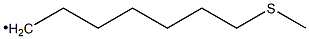 7-METHYLTHIOHEPTYL Struktur