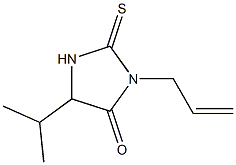 3-ALLYL-5-ISOPROPYL-2-THIOHYDANTOIN Struktur