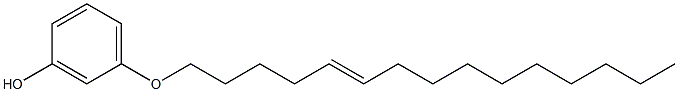 5-PENTADECENYLRESORCINOL Struktur