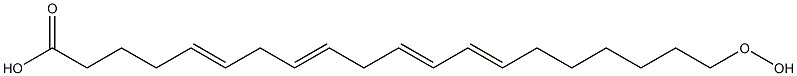 HYDROPEROXY-5,8,11,13-ICOSATETRAENOICACID Struktur