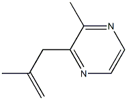 2-ISOBUTENYL-3-METHYLPYRAZINE Struktur