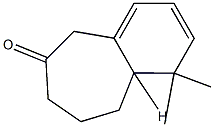 1,1-Dimethyl-1,2,3,5,7,8,9,9a-octahydro-benzocycloheptan-6-one Struktur