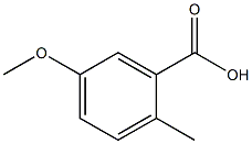 2-Methyl-5-methoxybenzoicccid Struktur