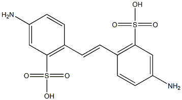 6,6'-(Ethene-1,2-diyl)bis(3-aminobenzenesulfonicacid) Struktur