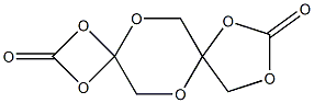 1,3,5,8,10,12-HEXAOXA-DISPIRO[3.2.4.2]TRIDECANE-2,9-DIONE Struktur