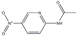 2-Acetoamino-5-nitropyridine Struktur