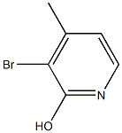 3-Bromo-2-hydroxy-4-picoline Struktur