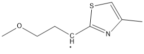 (2-Methoxy-ethyl)-(4-methyl-thiazol-2-ylmethyl)- Struktur