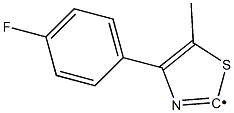 [4-(4-Fluoro-phenyl)-5-methyl-thiazol-2-yl]- Struktur