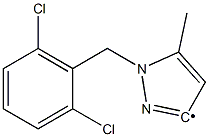 1-(2,6-Dichloro-benzyl)-5-methyl-1H-pyrazol-3-yl Struktur