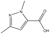 2,5-Dimethyl-2H-pyrazole-3-carboxylic acid Struktur