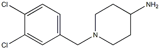 1-(3,4-dichlorobenzyl)piperidin-4-amine Struktur