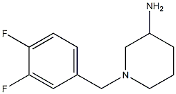 1-(3,4-difluorobenzyl)piperidin-3-amine Struktur