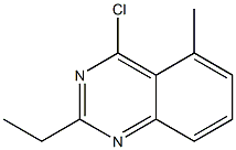 4-chloro-2-ethyl-5-methylquinazoline Struktur