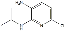 6-chloro-N2-(1-methylethyl)pyridine-2,3-diamine Struktur