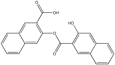 3-Hydroxy-2-naphthoic acid
(3-Hydroxy-naphthalene-2-carboxylic acid) Struktur