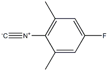 5-FLUORO-2-ISOCYANO-1,3-DIMETHYL-BENZENE Struktur