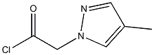 (4-METHYL-PYRAZOLYL-N1)-ACETYL CHLORIDE Struktur