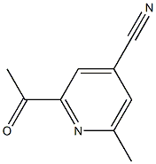 2-ACETYL-6-METHYL-ISONICOTINONITRILE Struktur