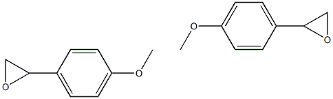 2-(4-methoxyphenyl)oxirane 4-methoxystyrene oxide Struktur