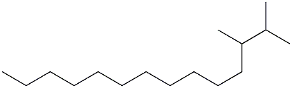 2,3-dimethyltetradecane Struktur