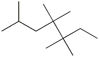 2,4,4,5,5-pentamethylheptane Struktur