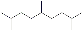 2,5,8-trimethylnonane Struktur