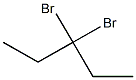 3,3-dibromopentane Struktur