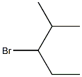 3-bromo-2-methylpentane Struktur