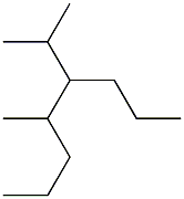 4-methyl-5-isopropyloctane Struktur