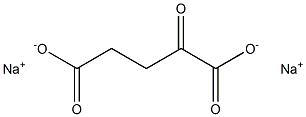 KETOGLUTARATE DISODIUM SALT Struktur