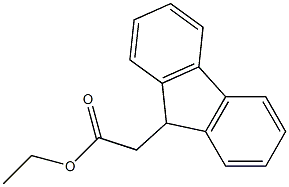 FLUORENE-9-ACETIC ACID ETHYL ESTER Struktur