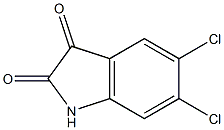 5,6-DICHLOROISOTIN Struktur