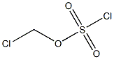 CHLOROMETHYL SULFUROCHLORIDOATE Struktur