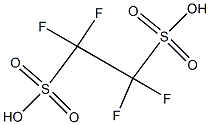 TETRAFLUOROETHANE-1,2-DISULFONIC ACID Struktur