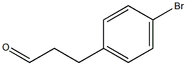 3-(4-BROMOPHENYL)PROPANAL Struktur