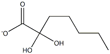 DIHYDROXYHEPTANOATE Struktur