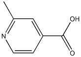 2-METHYLLISONICOTINIC ACID Struktur