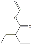 vinyl 2-ethylbutyrate Struktur