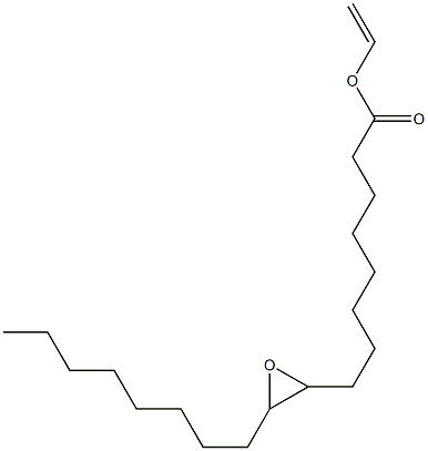 vinyl 9:10-epoxystearate Struktur