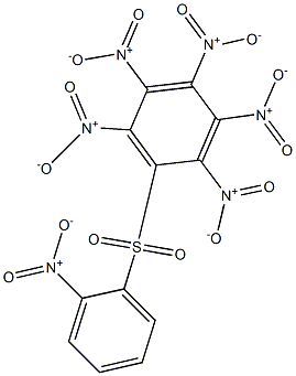 hexanitrodiphenyl sulfone Struktur